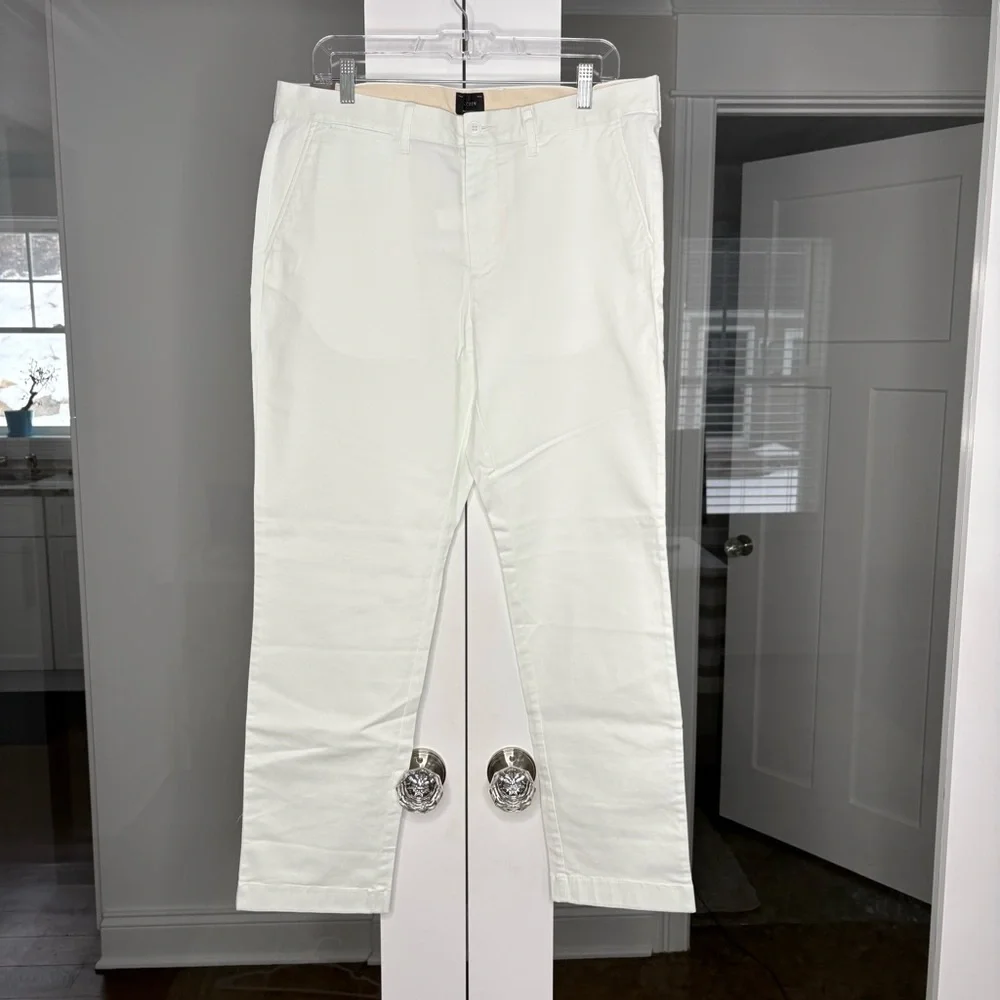 J. Crew 770™ Straight-fit Stretch Chino Pant White